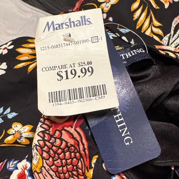 Floral Black Jumpsuit - Picture 6 of 6